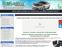 Tablet Screenshot of ecofuelbox.com
